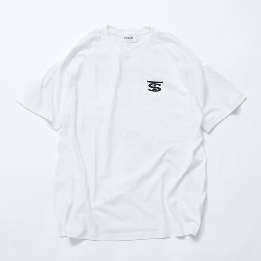 EMBLEM LOGO TEE(WHITE)