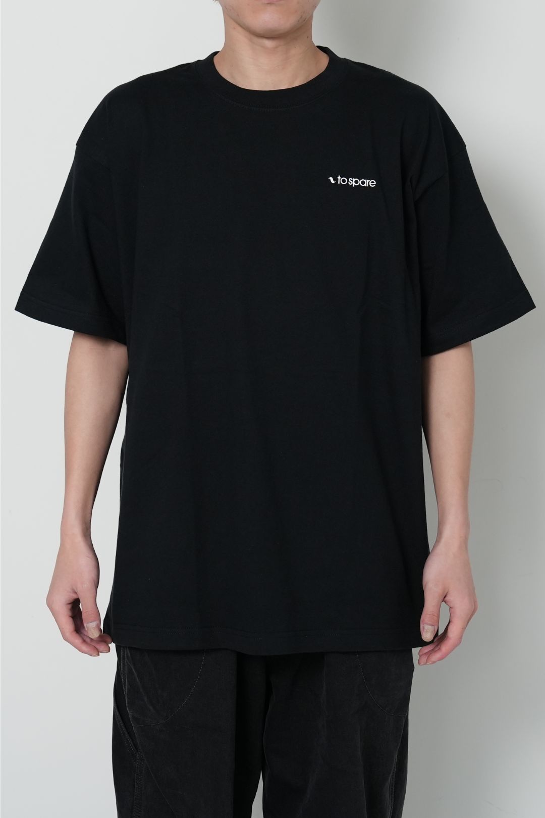 PLANE LOGO TEE(BLACK)