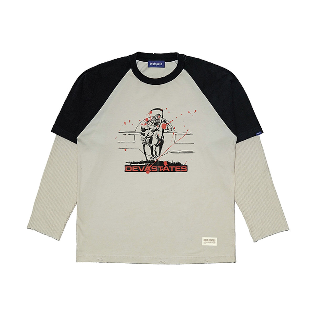L/S Layered T-shirt - REAPER -