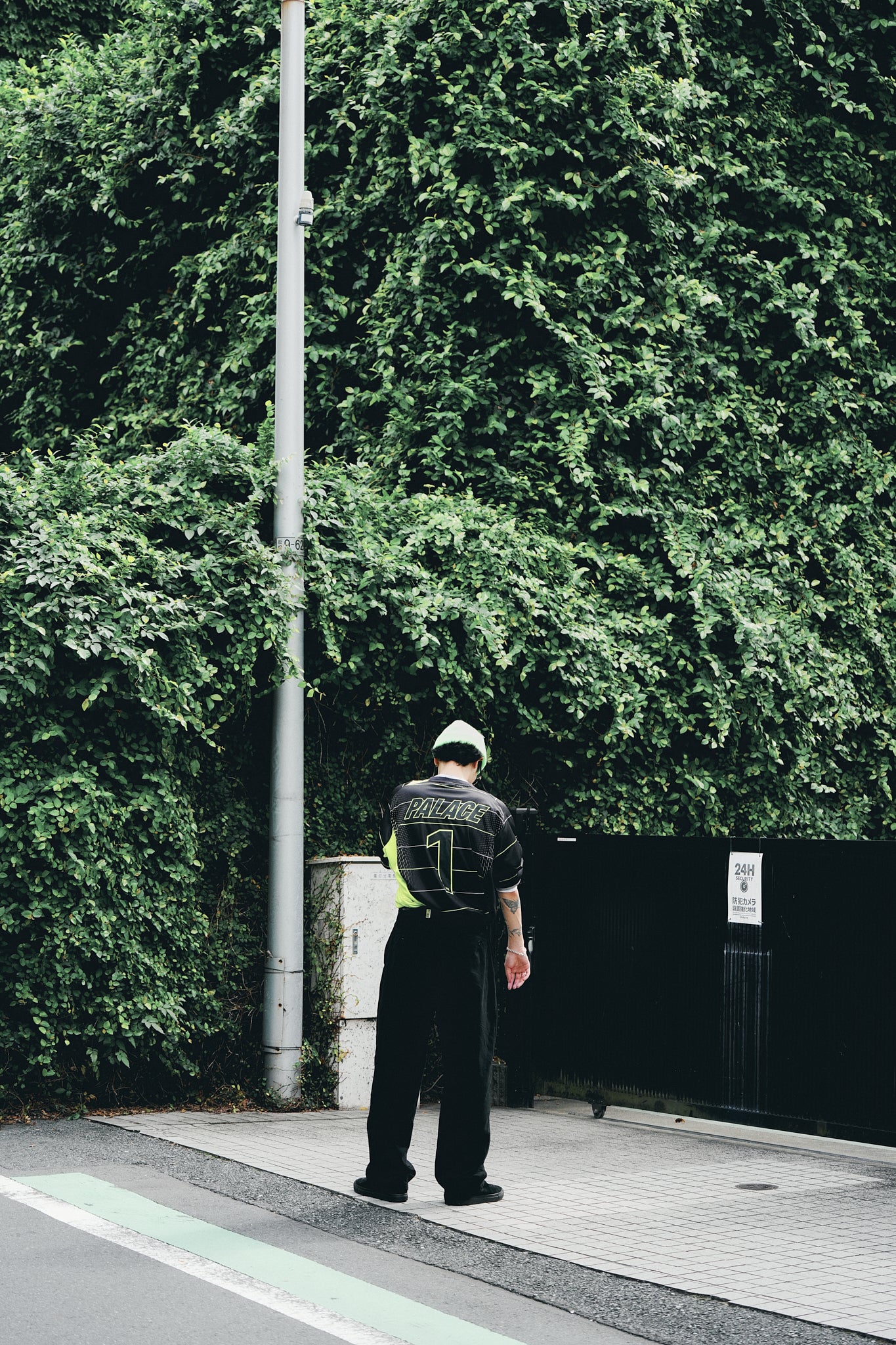 STANDARD CHINO TROUSERS(BLACK)