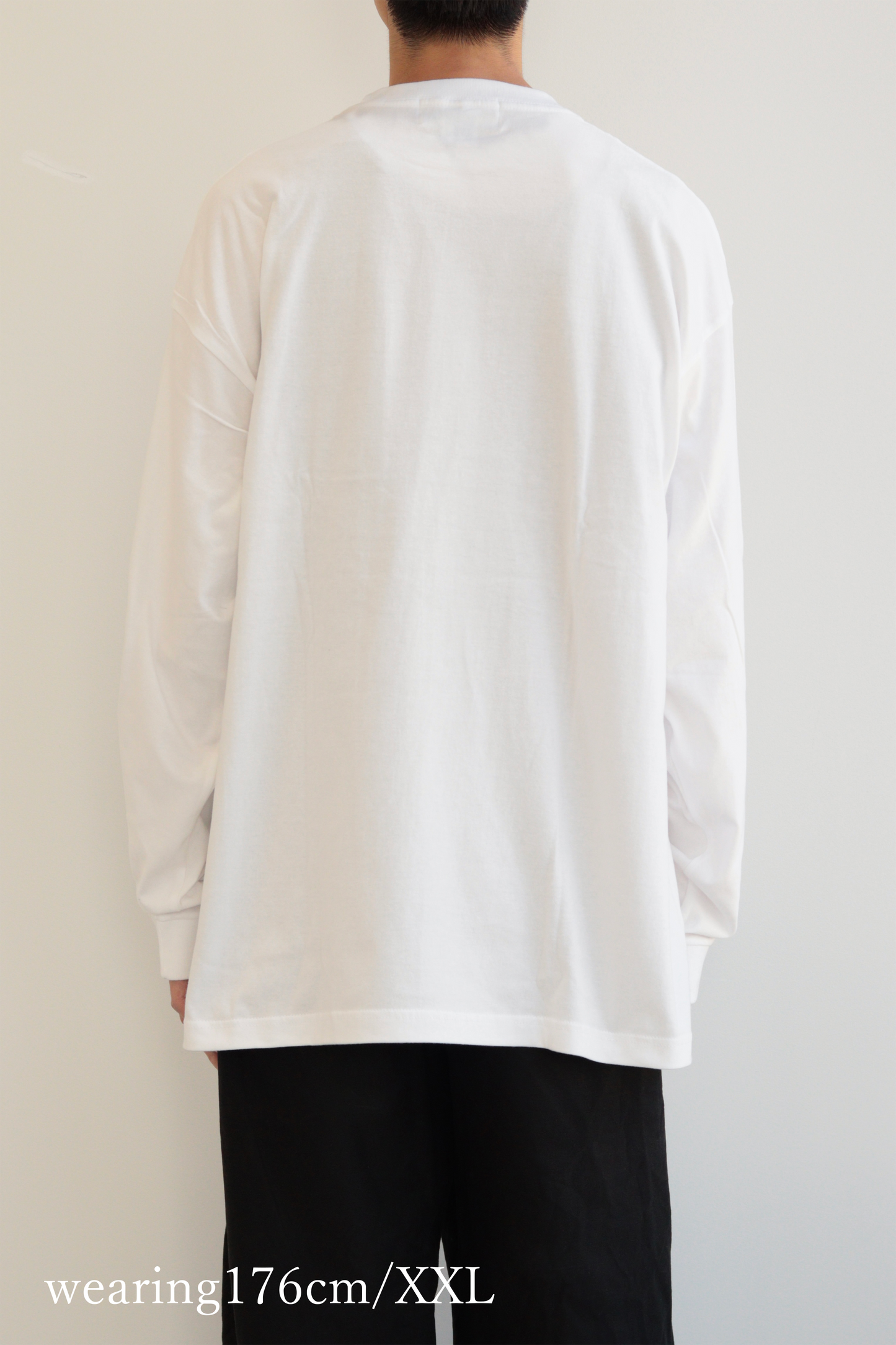 OLD ENGLISH LOGO L/S TEE (WHITE)