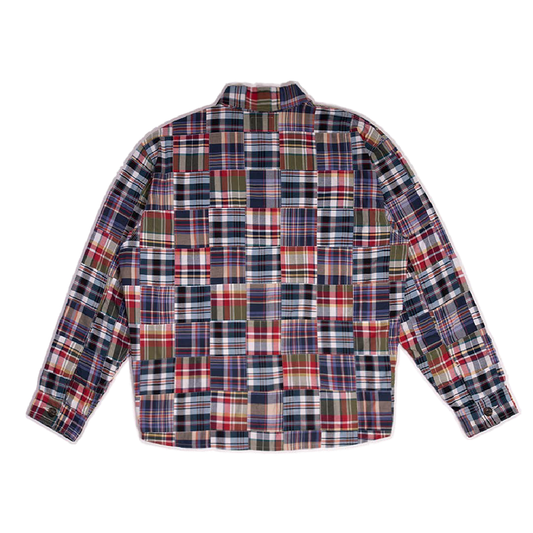 MADRAS ZIP SHIRT