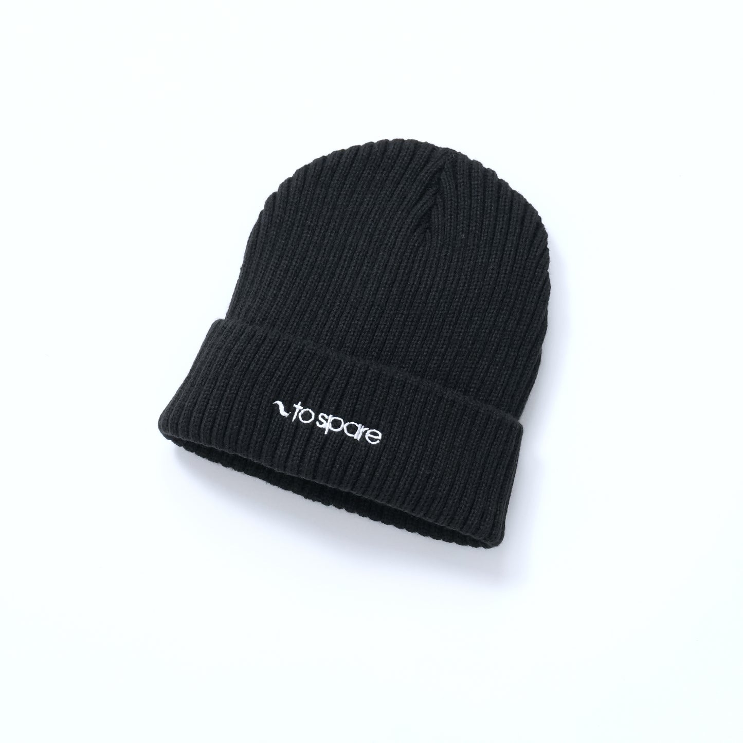 PLANE LOGO RIB BEANIE(BLACK)