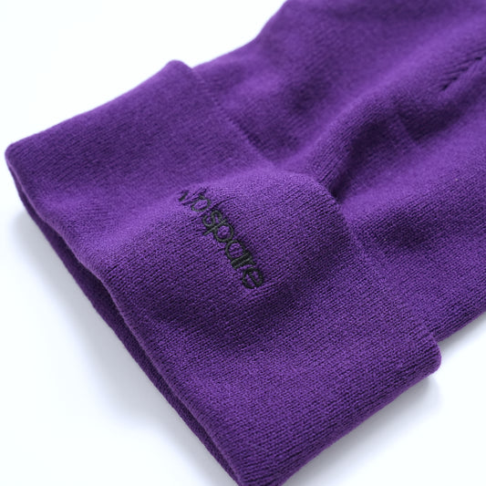 PLANE LOGO BEANIE(PURPLE)