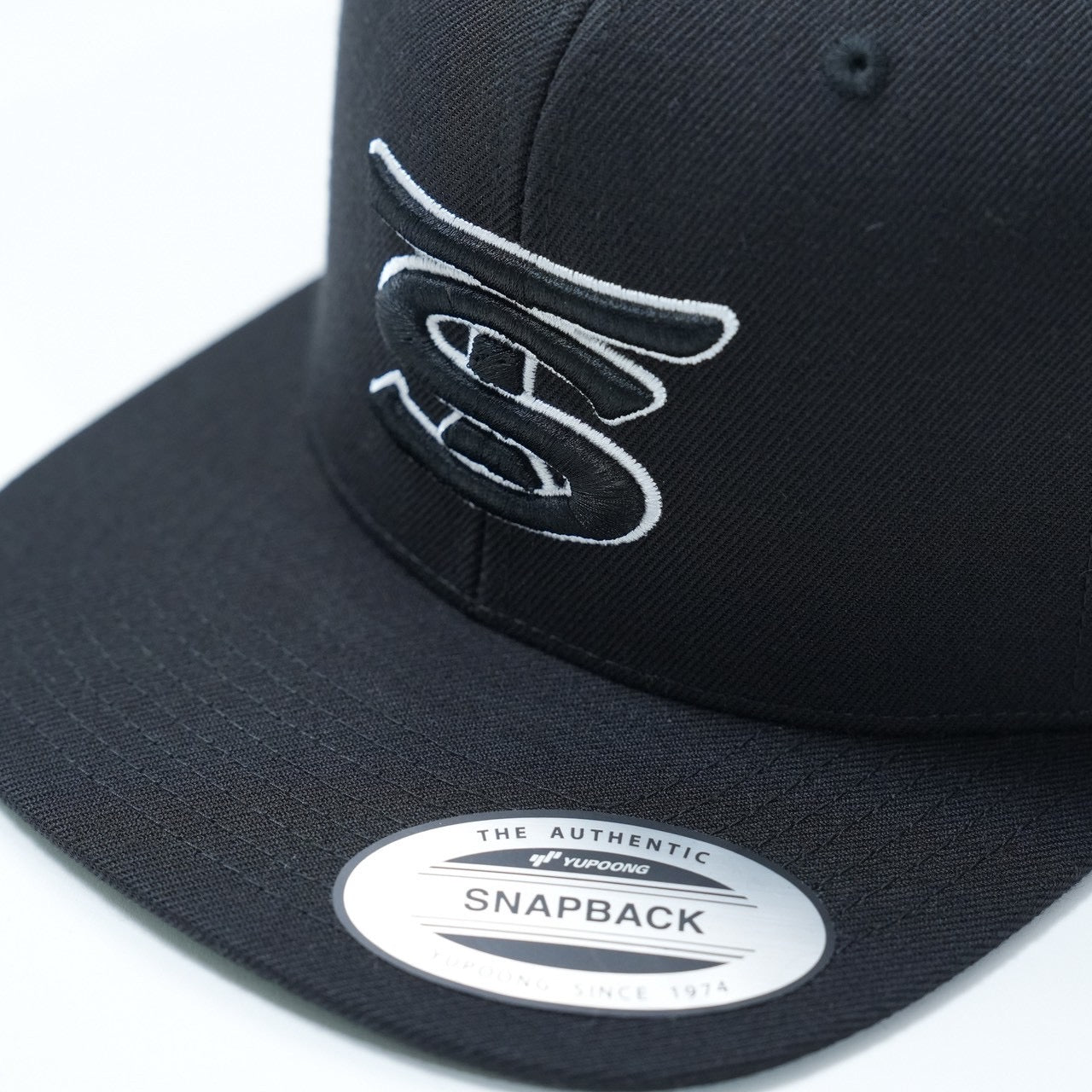 6PANEL BASEBALL CAP（BLACK×BLACK）