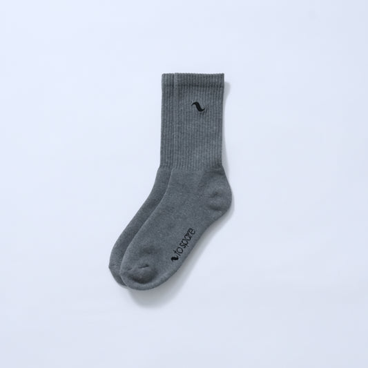 OG LOGO SOCKS（GREY）