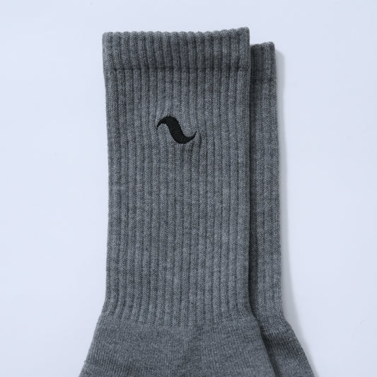 OG LOGO SOCKS（GREY）