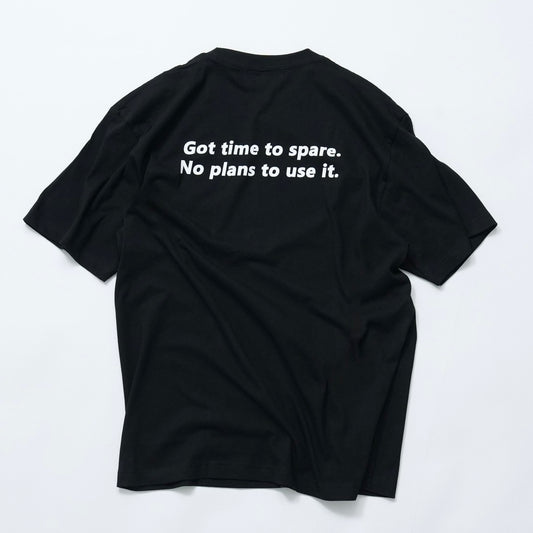 EMBLEM LOGO TEE（BLACK）