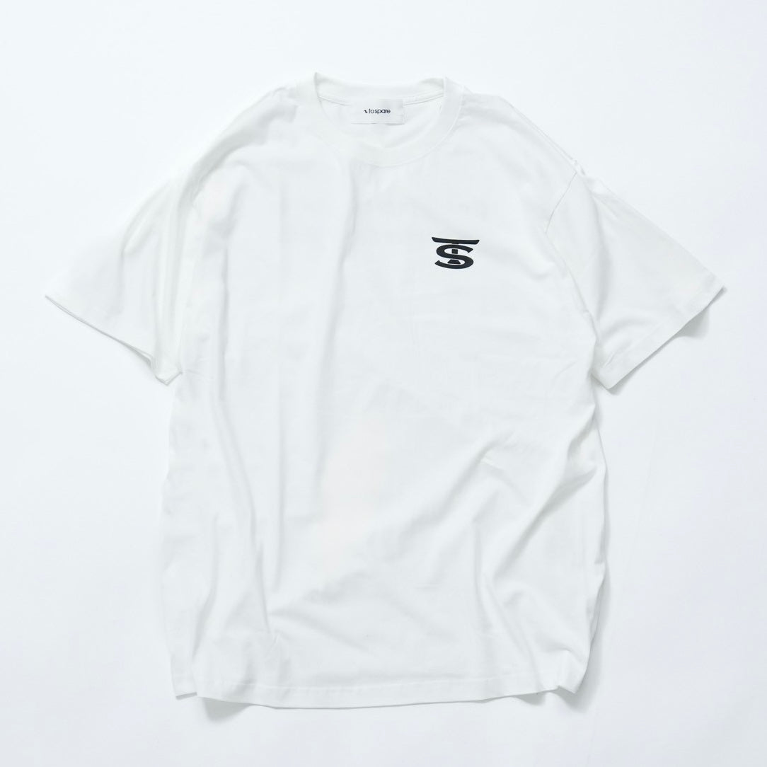 EMBLEM LOGO TEE（WHITE）