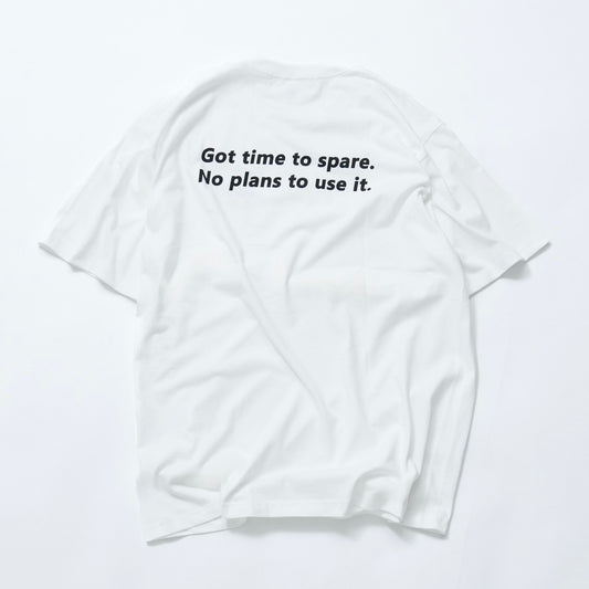 EMBLEM LOGO TEE（WHITE）