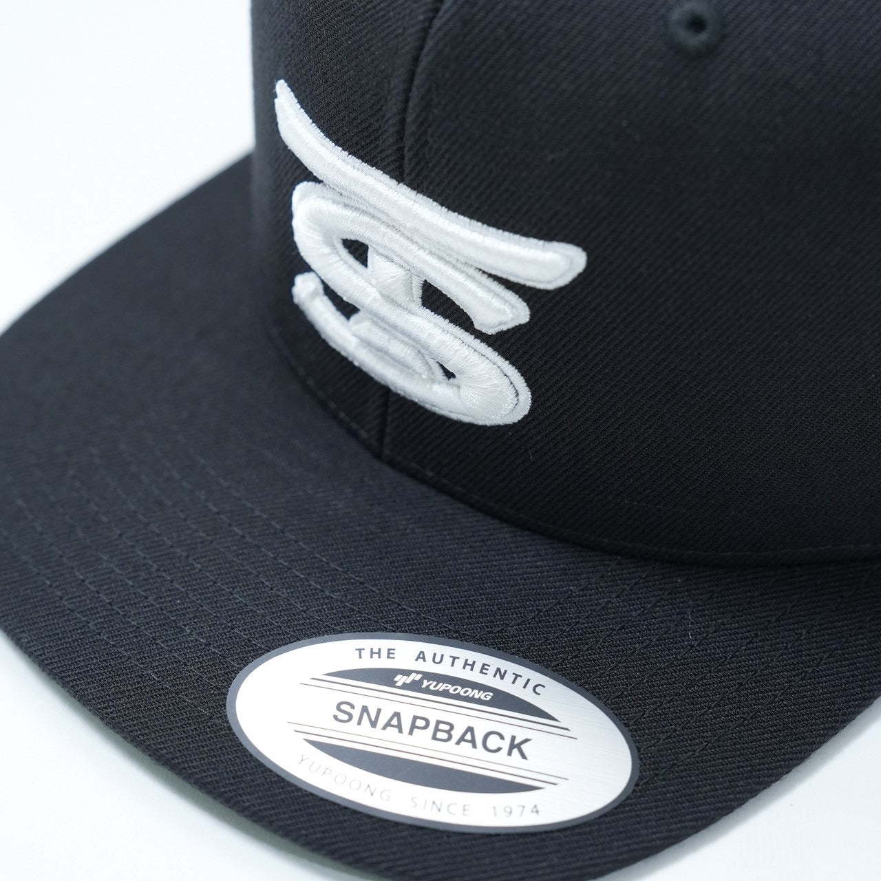 6PANEL BASEBALL CAP（BLACK×WHITE）