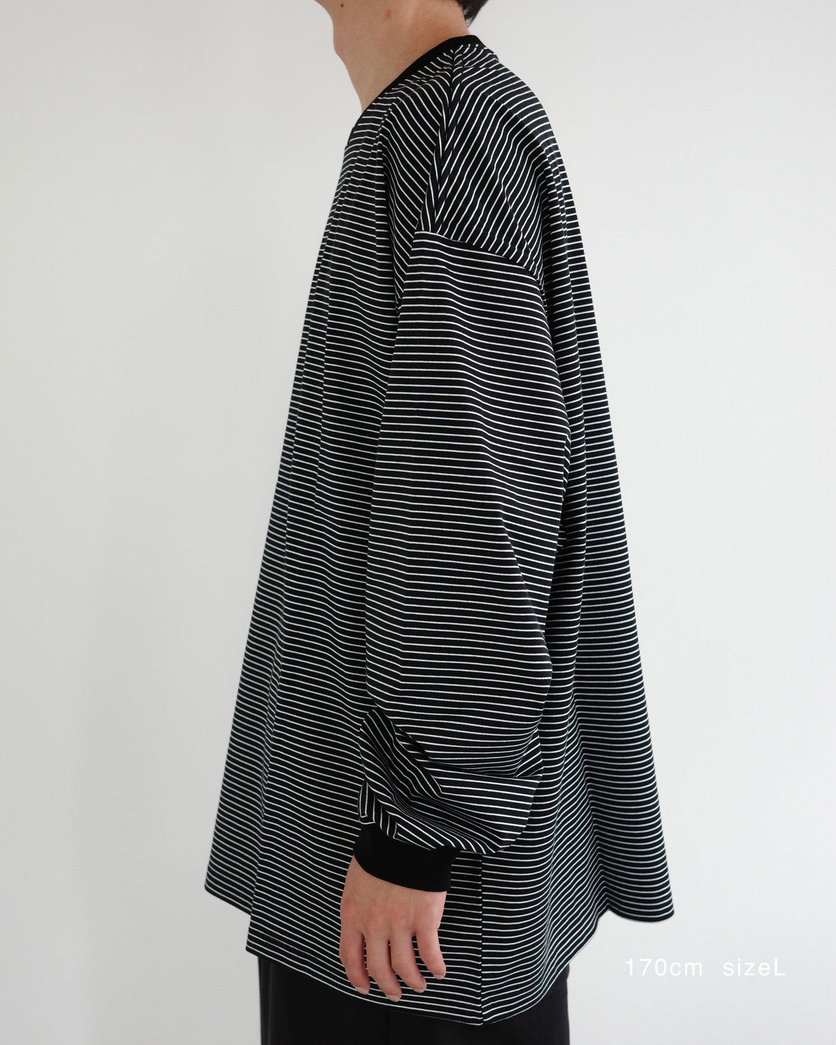 JERSEY BORDER LS TEE