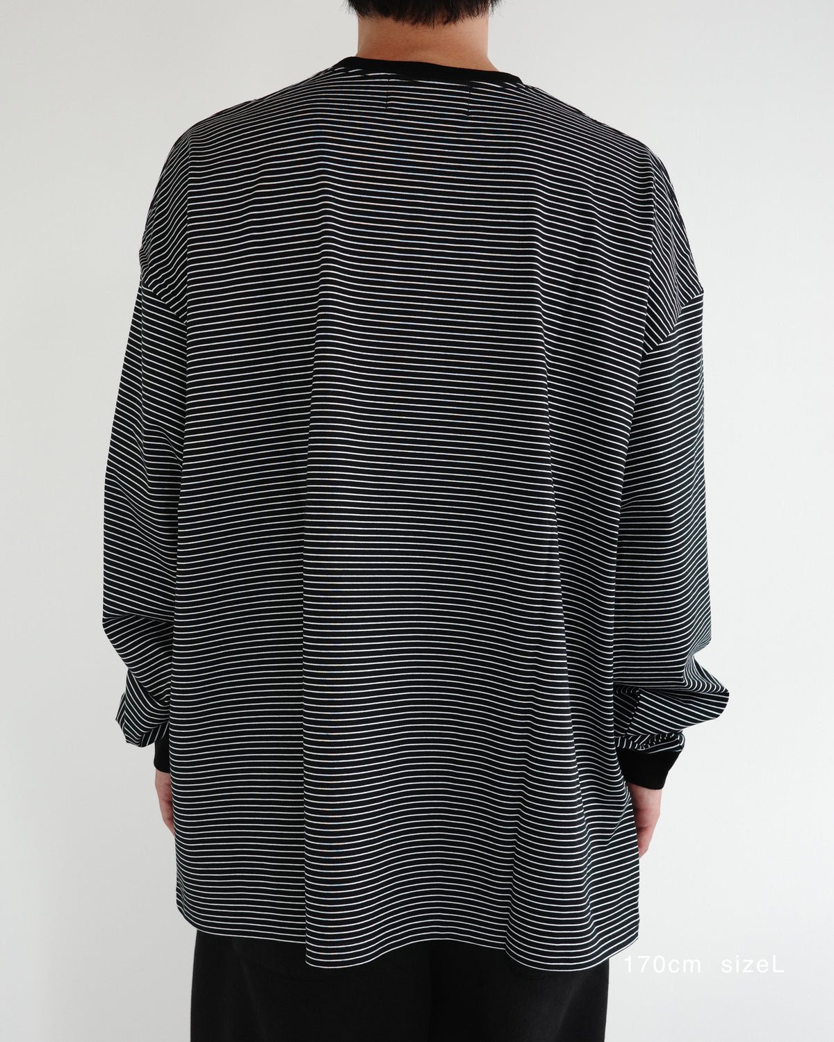 JERSEY BORDER LS TEE