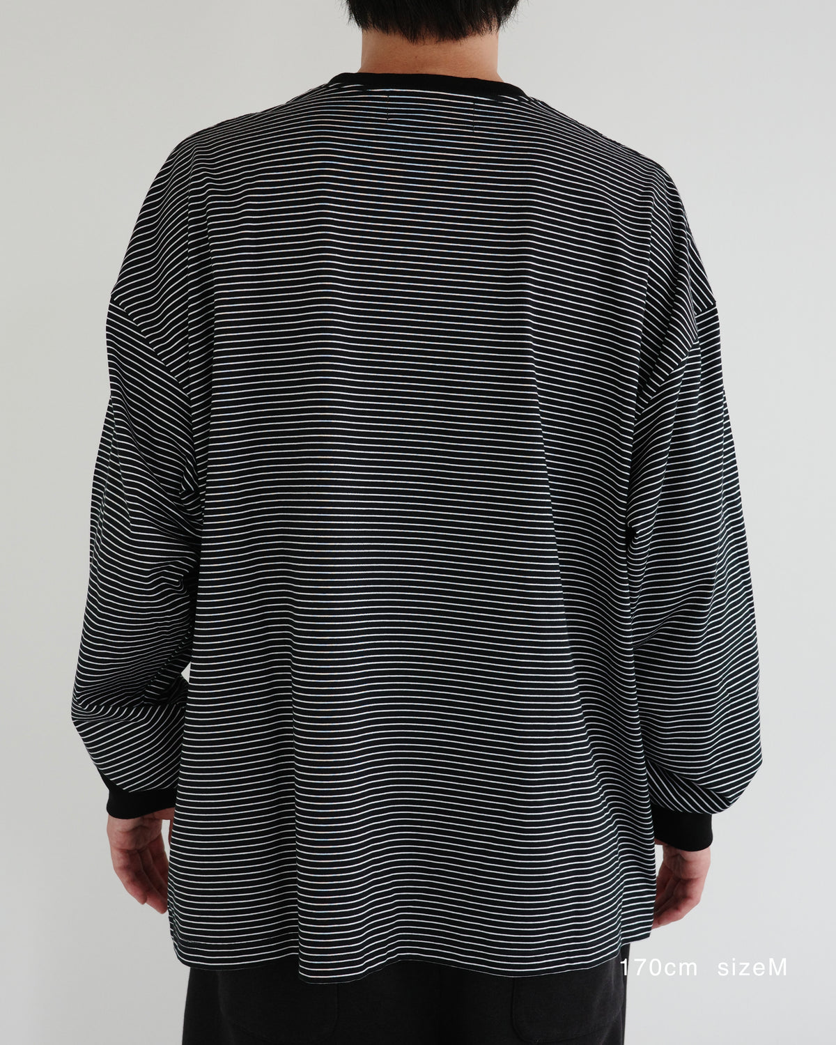 JERSEY BORDER LS TEE