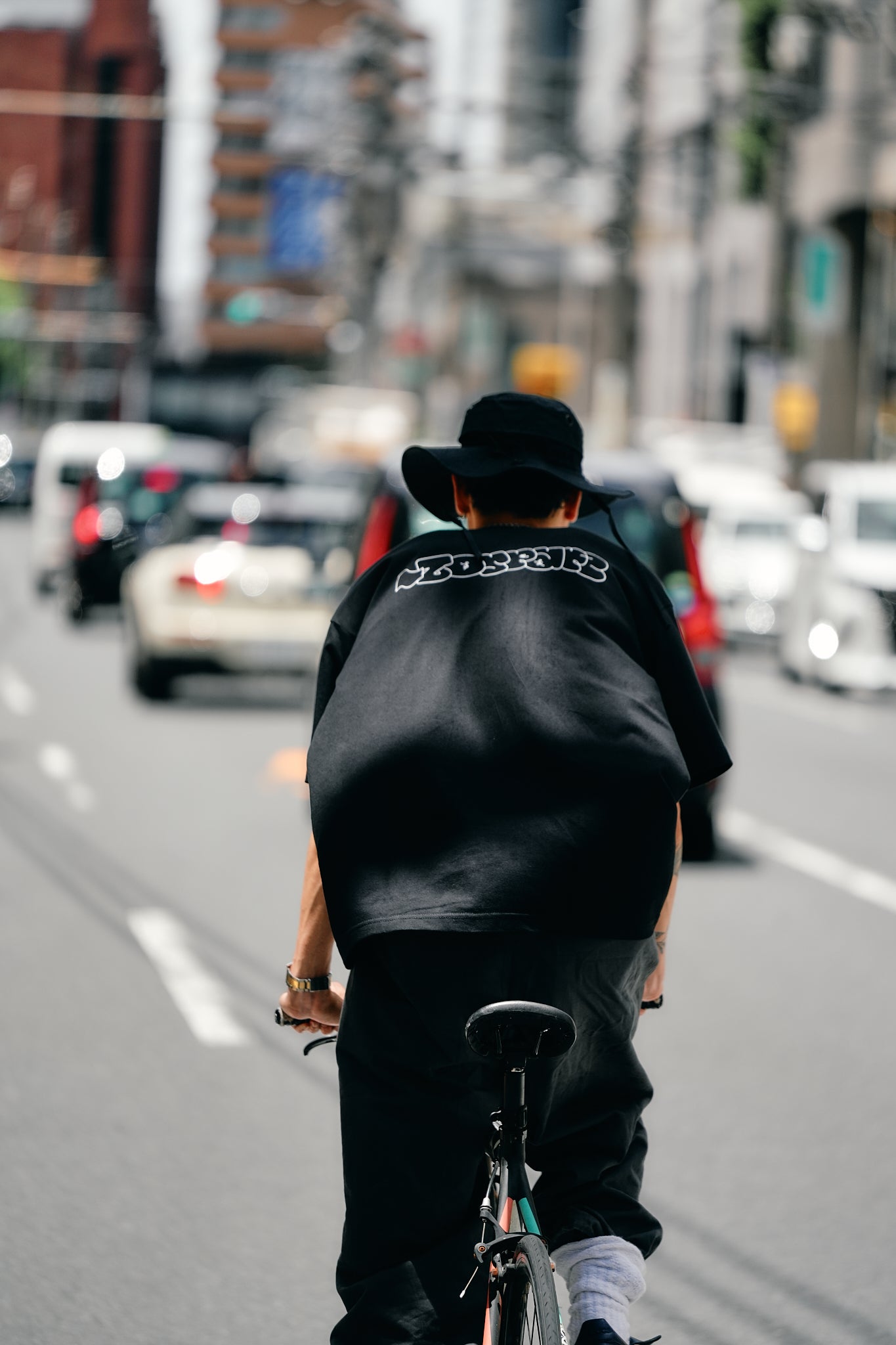 TAGGING LOGO TEE (BLACK)