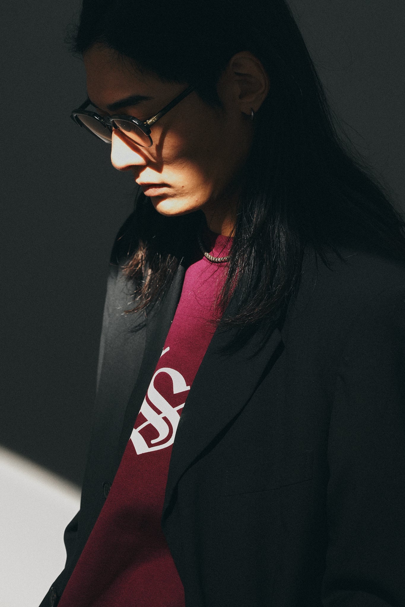 OLD ENGLISH LOGO SWEAT（BURGUNDY）