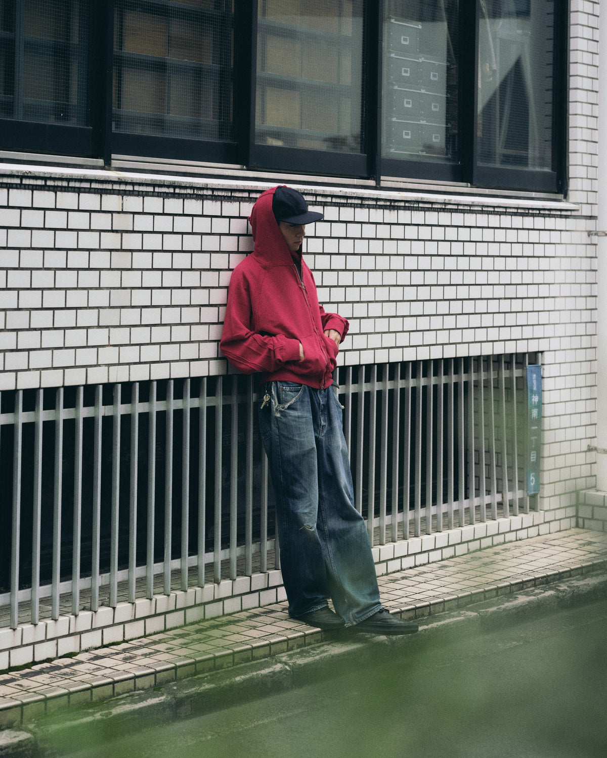 RUSSELL×JieDa Campus Sweat Zip Hoodie