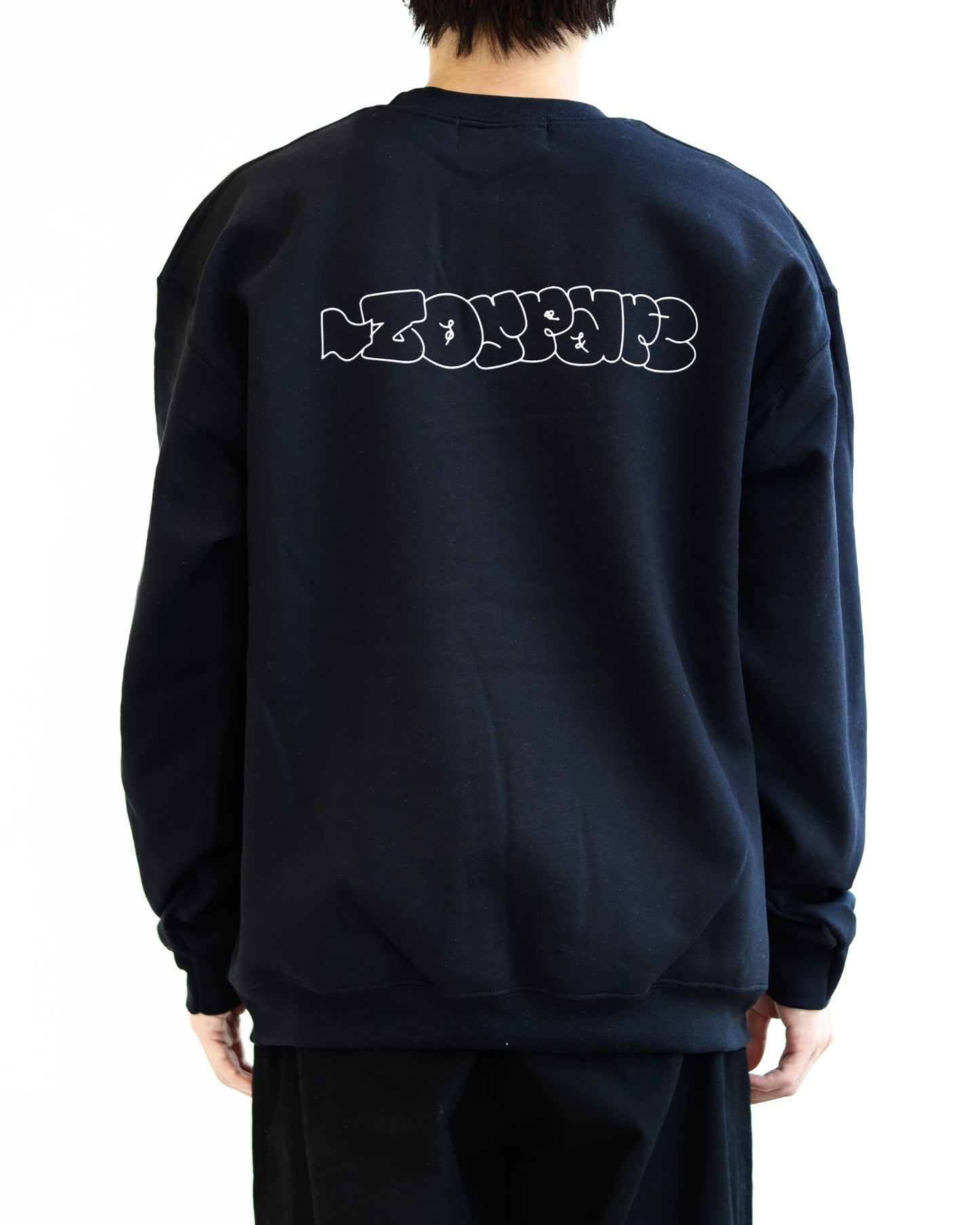 TAGGING LOGO SWEAT（BLACK）