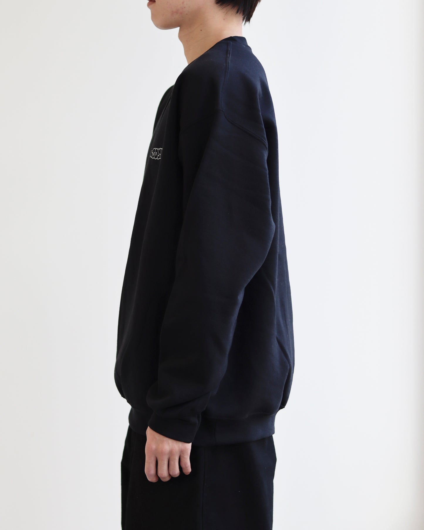 TAGGING LOGO SWEAT（BLACK）