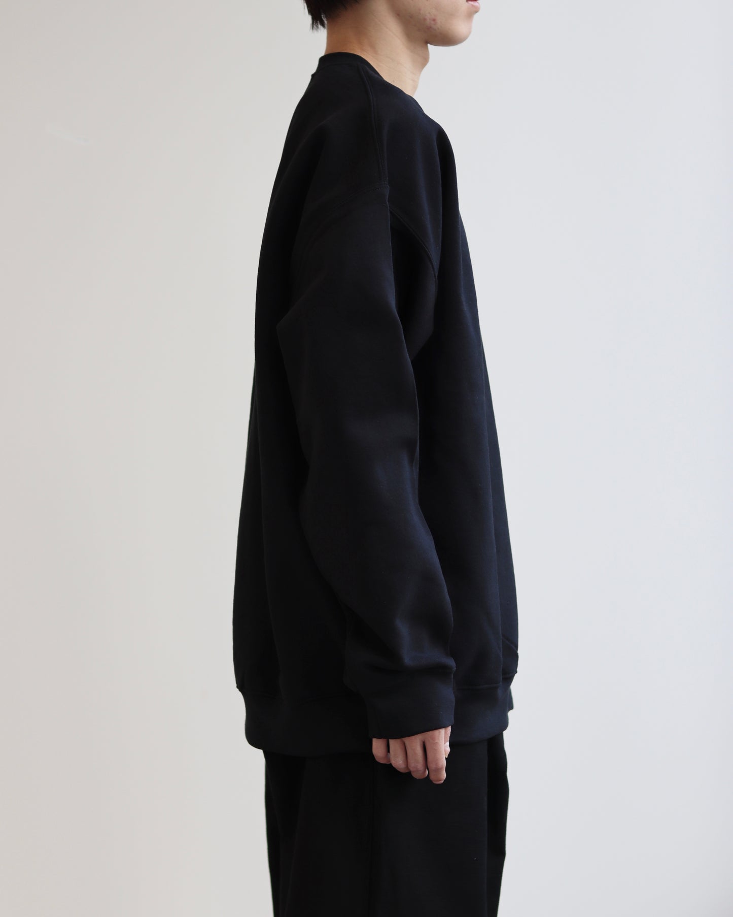 TAGGING LOGO SWEAT（BLACK）