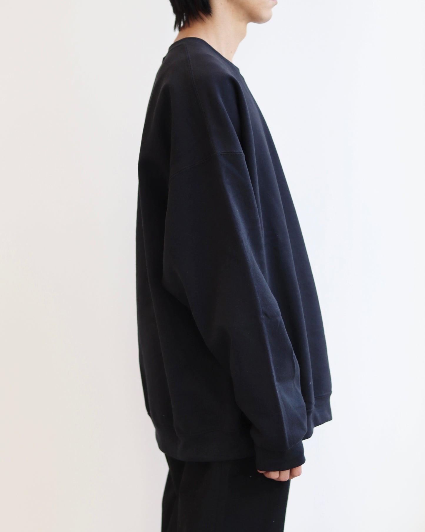 TAGGING LOGO SWEAT（BLACK）