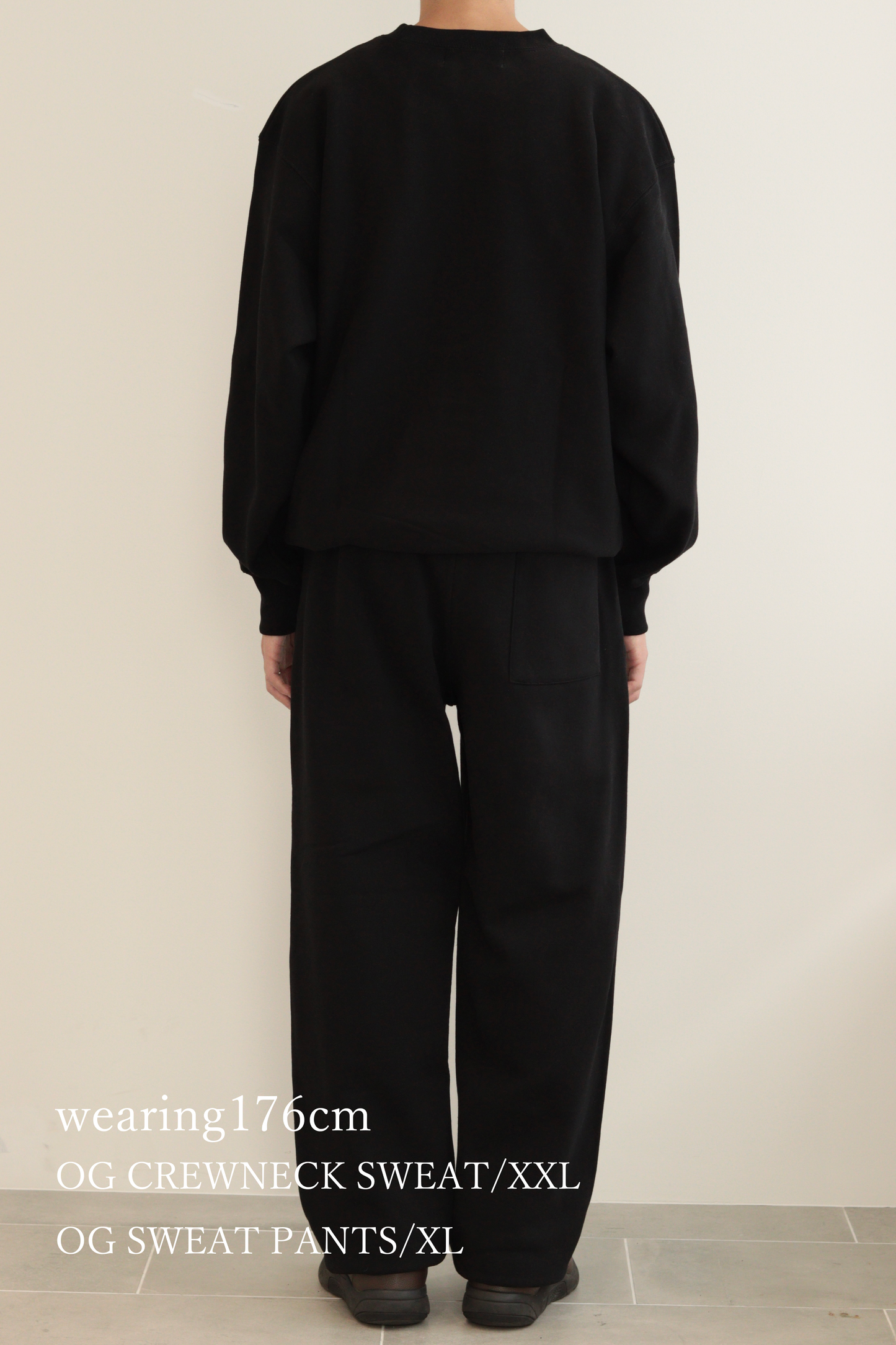 OG CREWNECK SWEAT（BLACK）