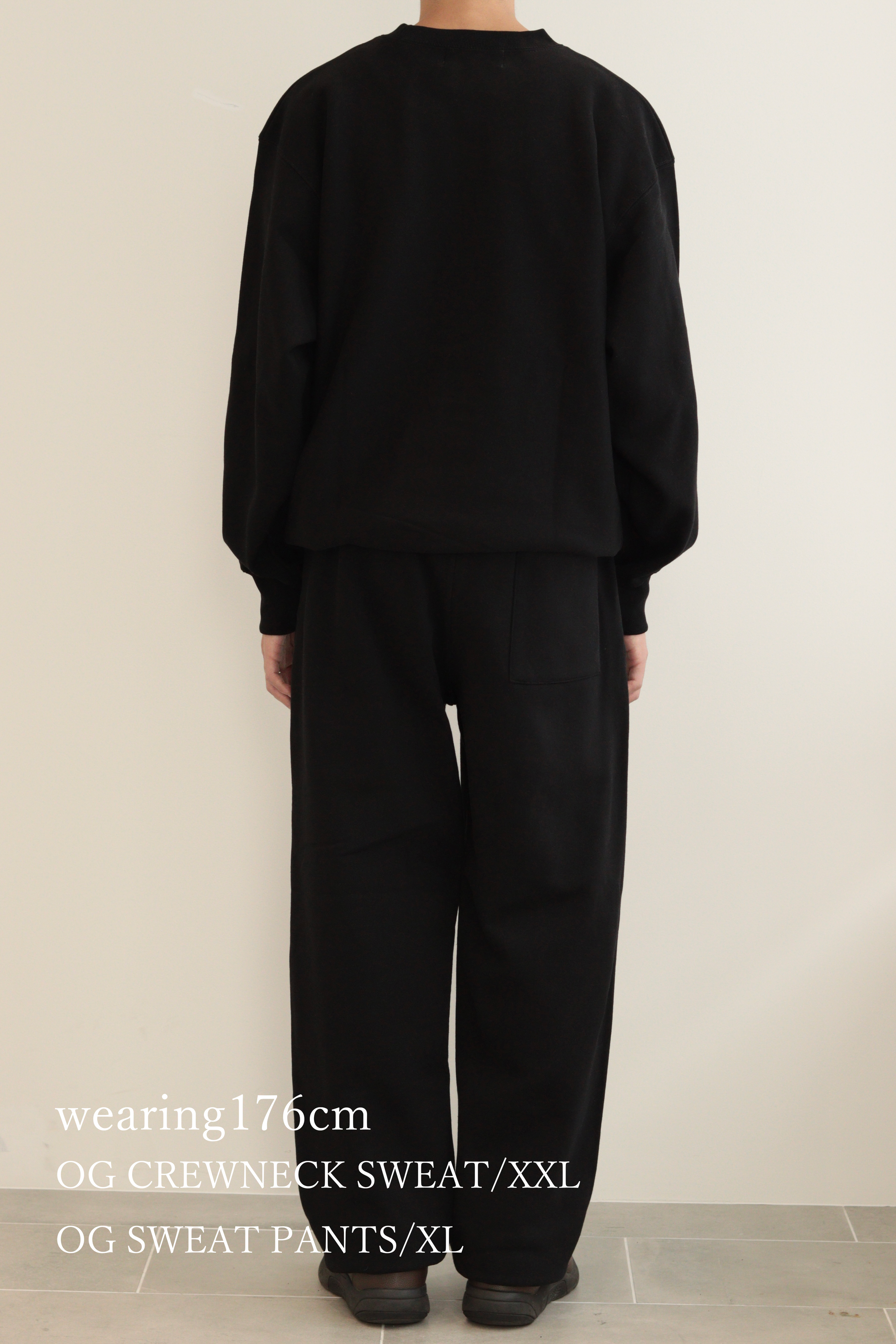 OG SWEAT PANTS(BLACK) – to spare OG SWEAT PANTS(BLACK) – to spare
