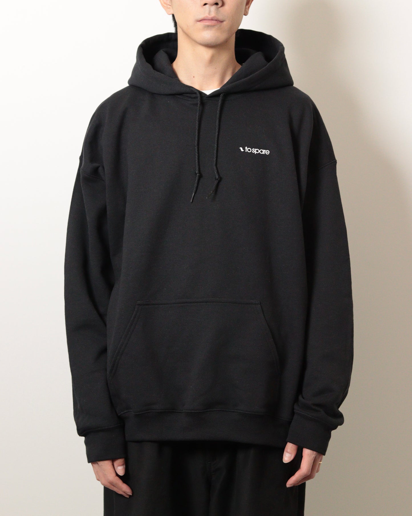 PLANE LOGO HOODIE（BLACK）