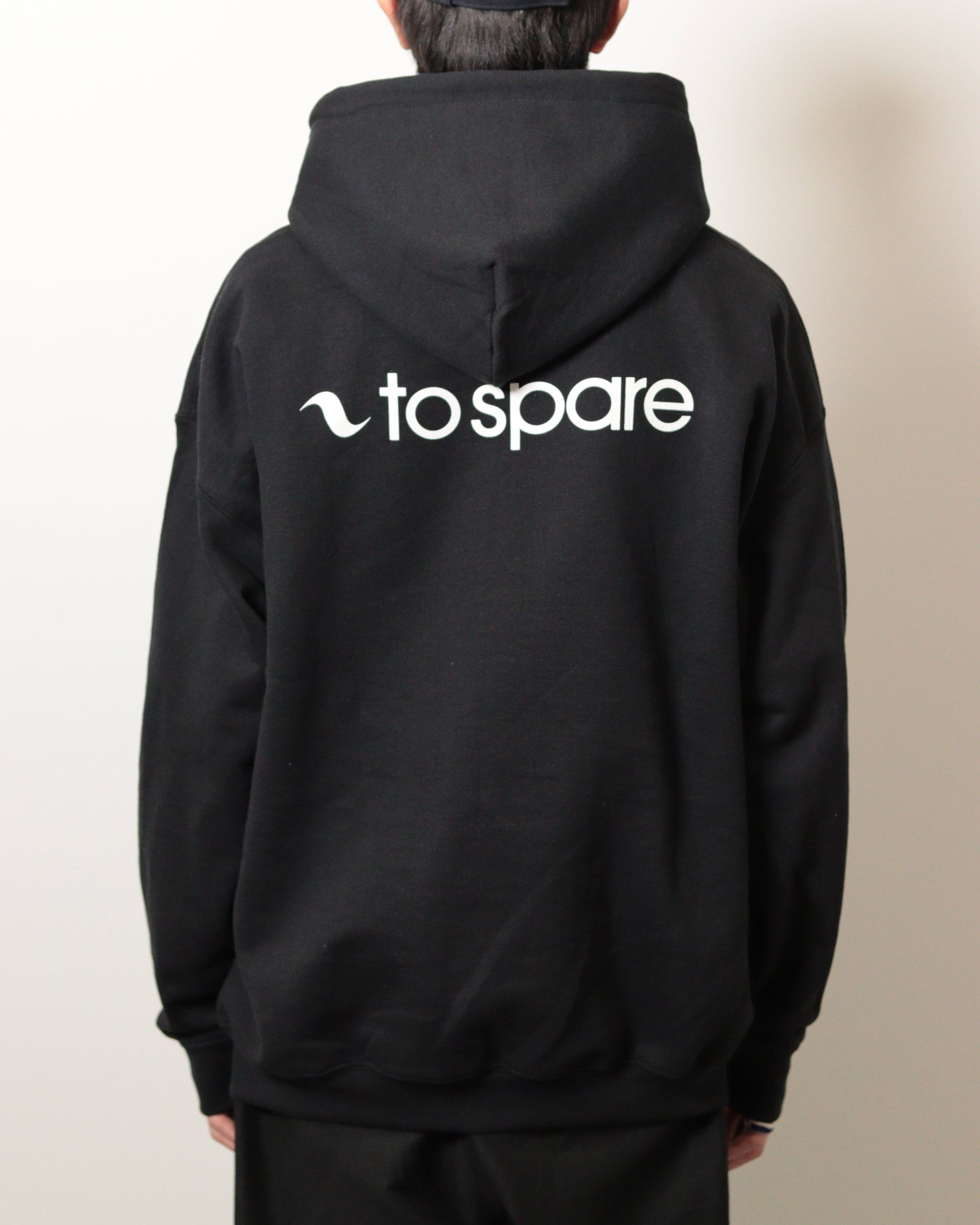 PLANE LOGO HOODIE（BLACK）