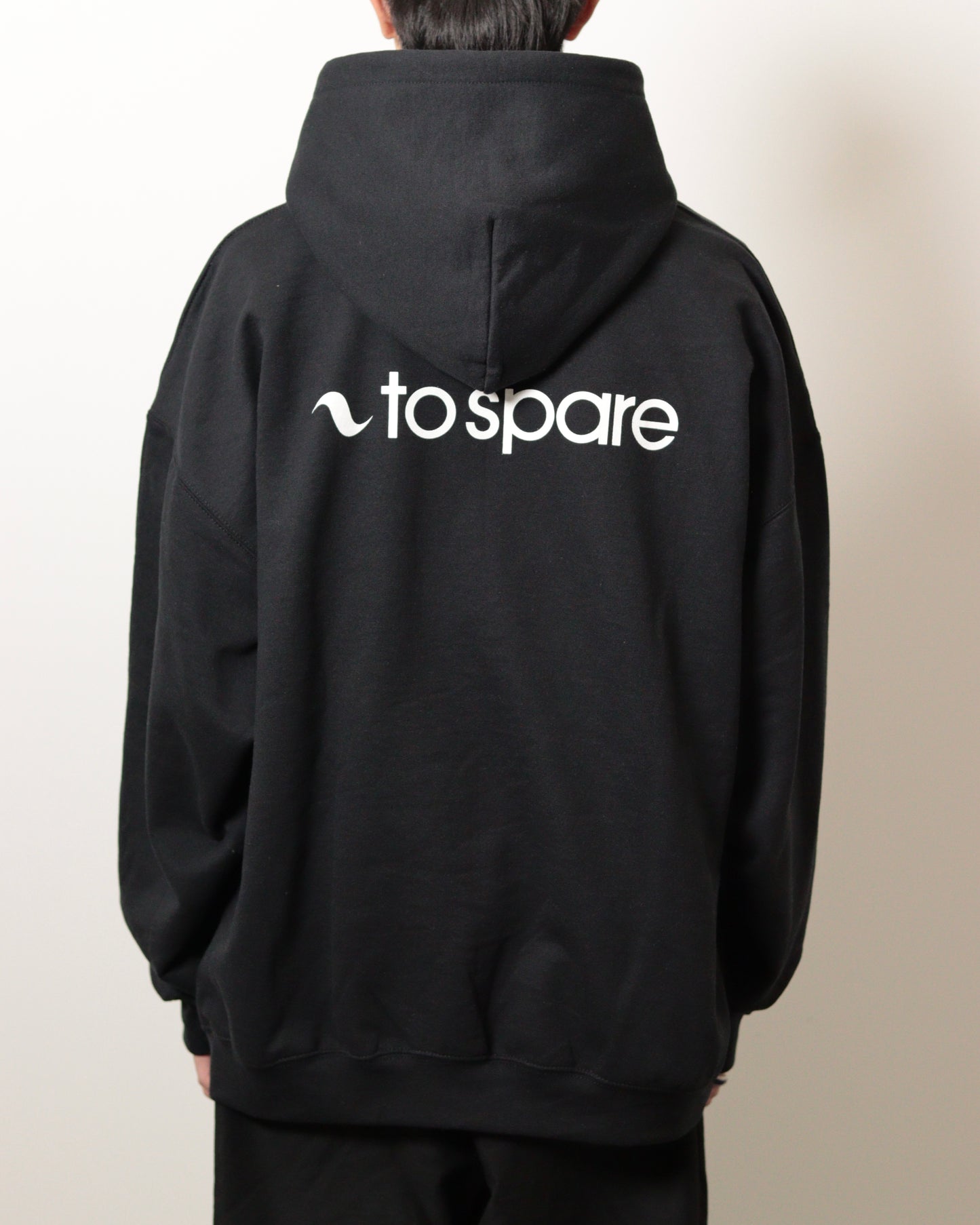 PLANE LOGO HOODIE（BLACK）