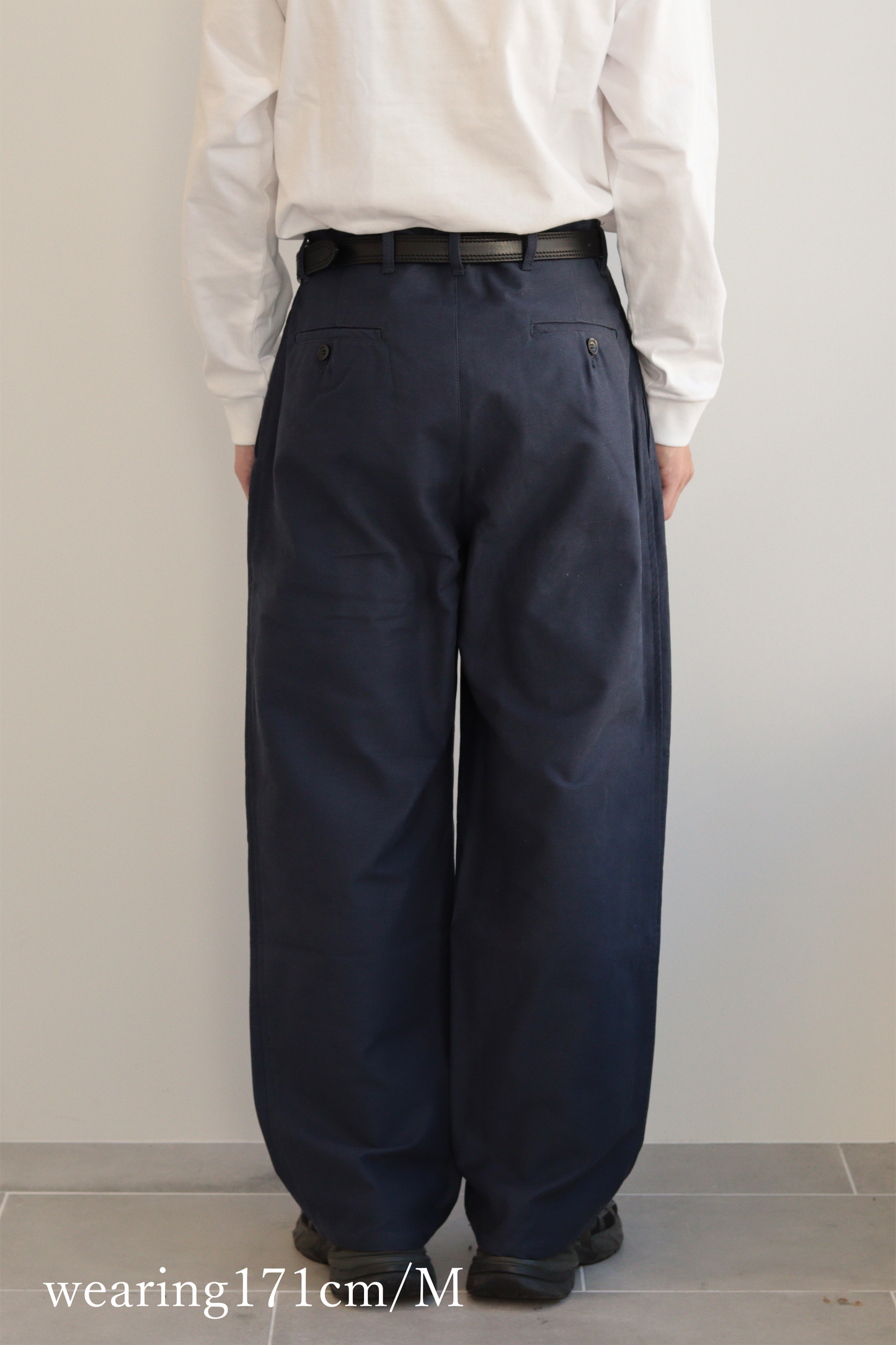 STANDARD CHINO TROUSERS（NAVY）
