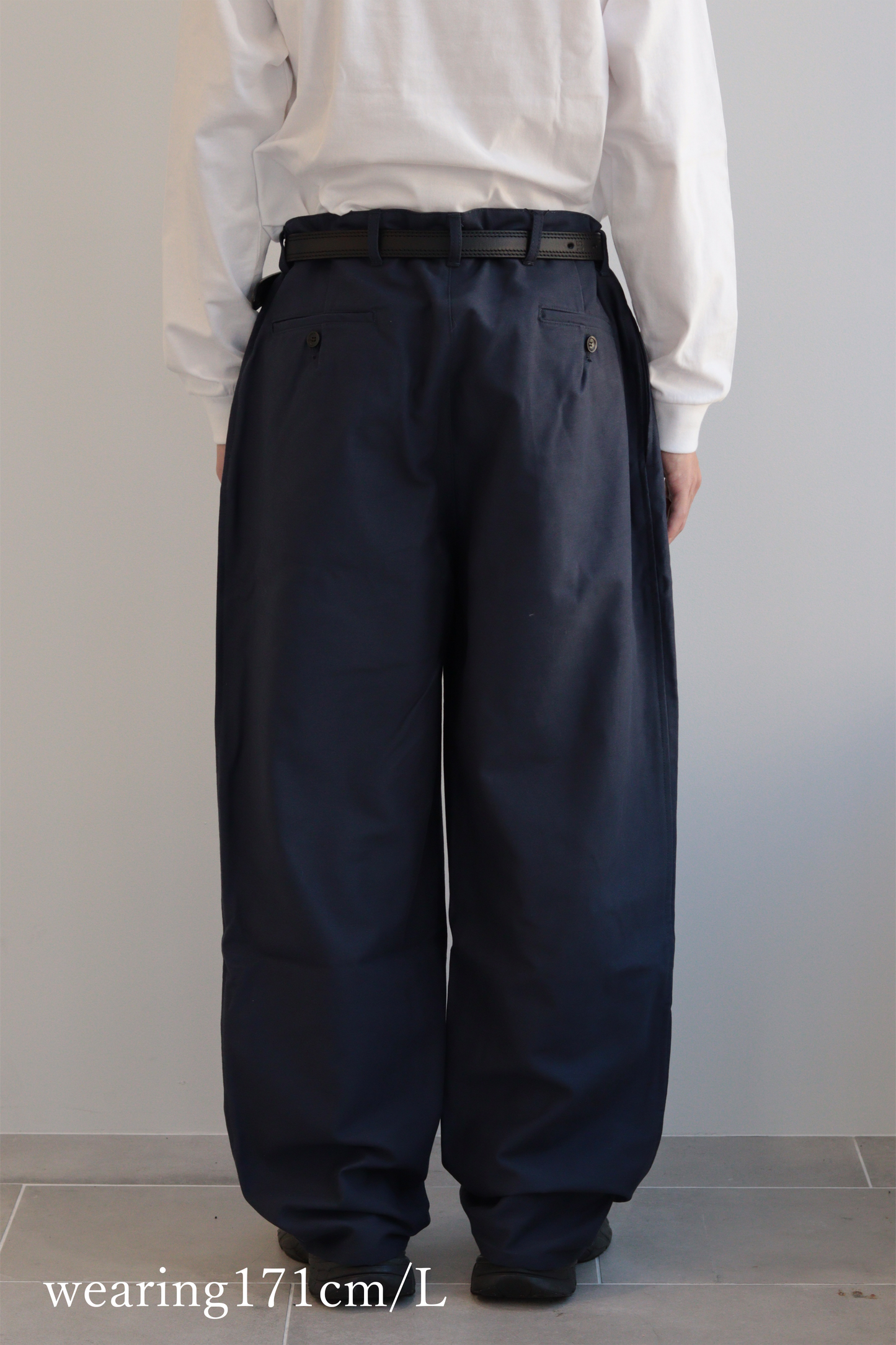 STANDARD CHINO TROUSERS（NAVY）