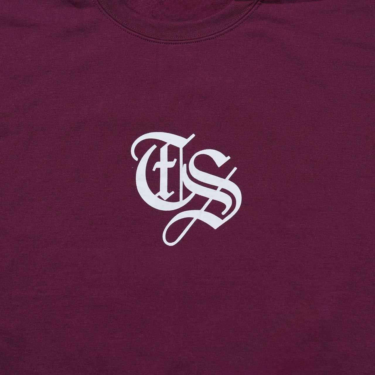 OLD ENGLISH LOGO SWEAT（BURGUNDY）