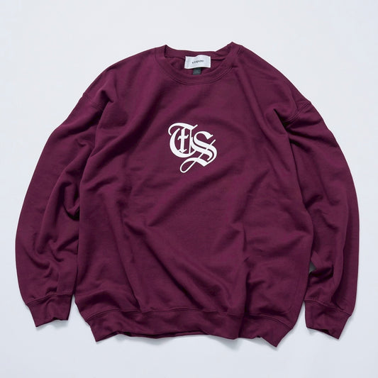 OLD ENGLISH LOGO SWEAT（BURGUNDY）