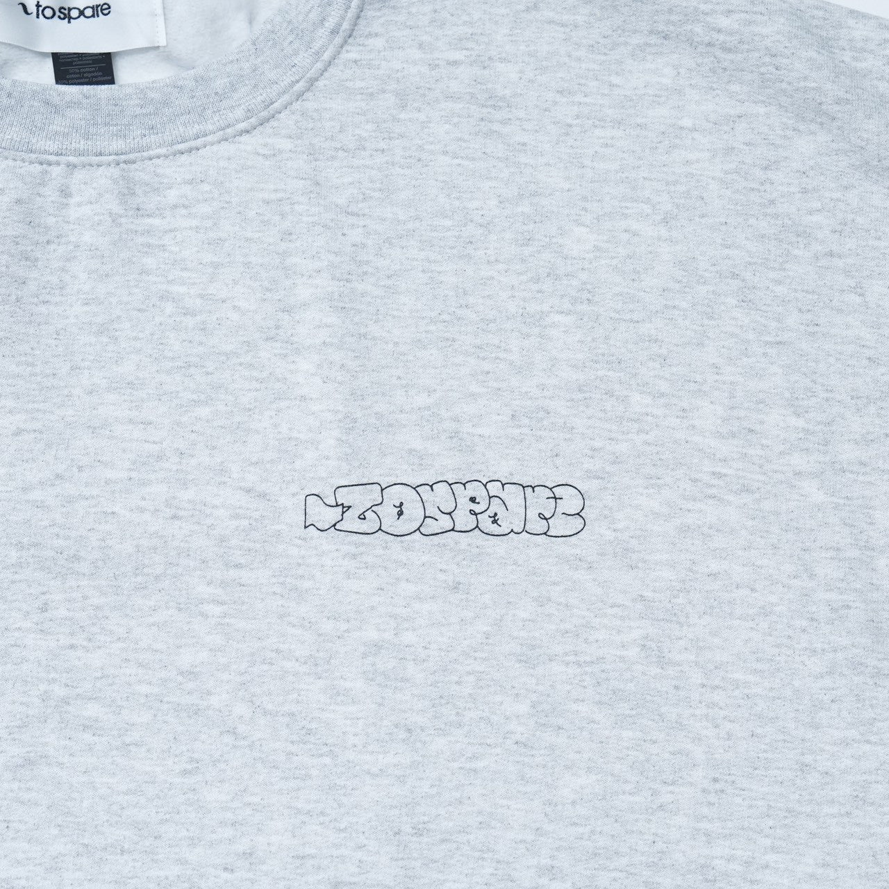 TAGGING LOGO SWEAT（ASH）