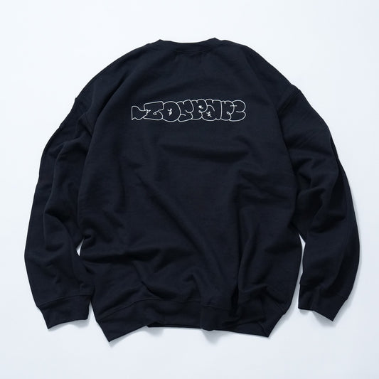 TAGGING LOGO SWEAT（BLACK）