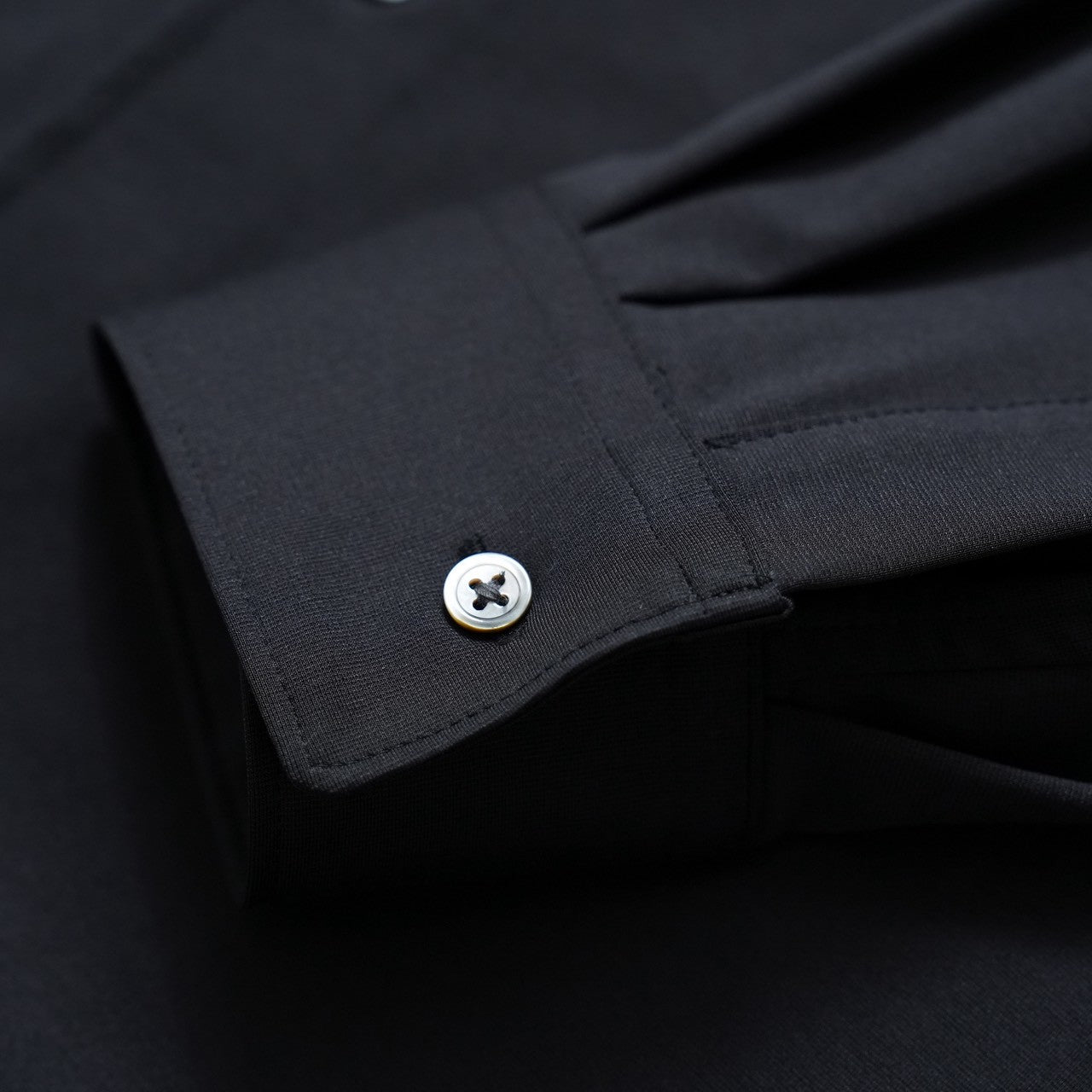 SMOOTH COTTON PONTE SHIRT