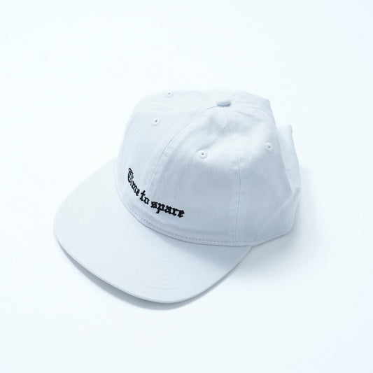 TIME TO SPARE LOGO CAP（WHITE）