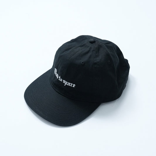 TIME TO SPARE LOGO CAP（BLACK）
