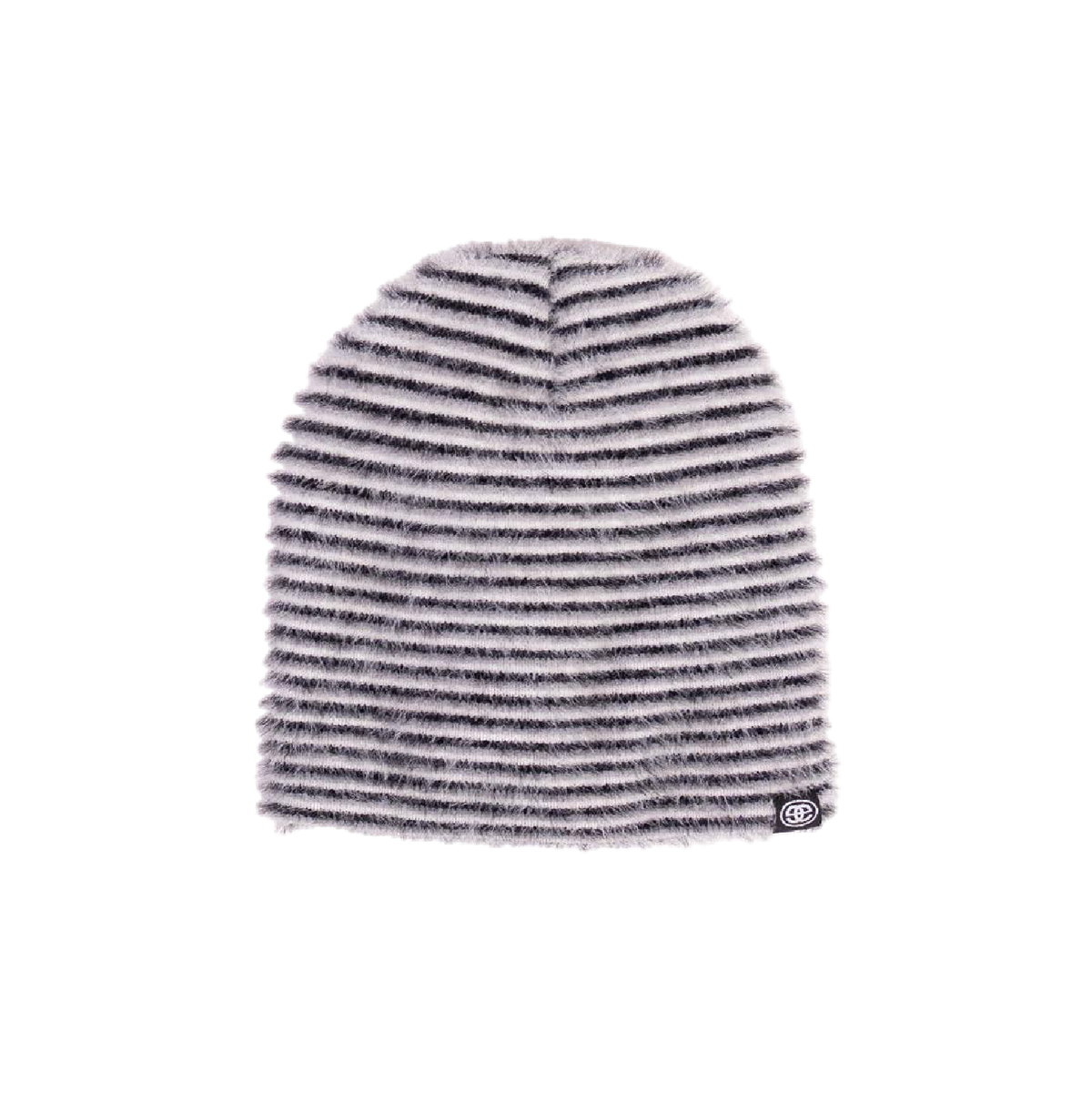 MOHAIR STRIPE BEANIE