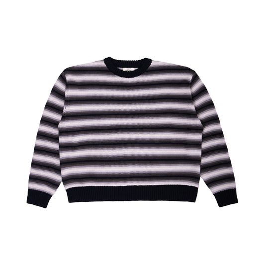 STRIPE FISHERMAN KNIT