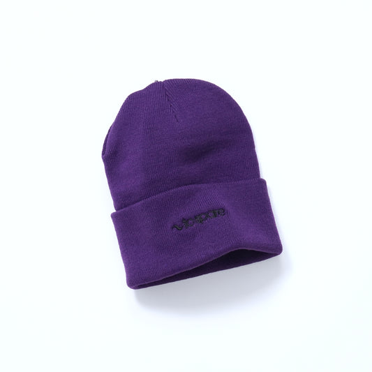 PLANE LOGO BEANIE（PURPLE）
