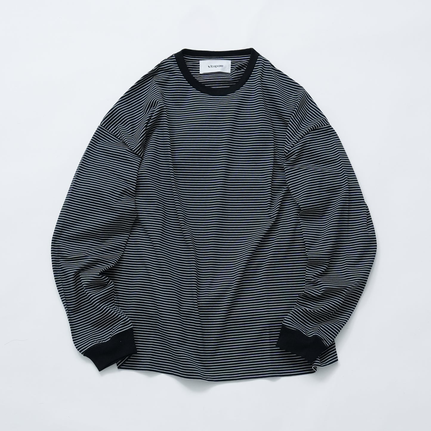 JERSEY BORDER LS TEE