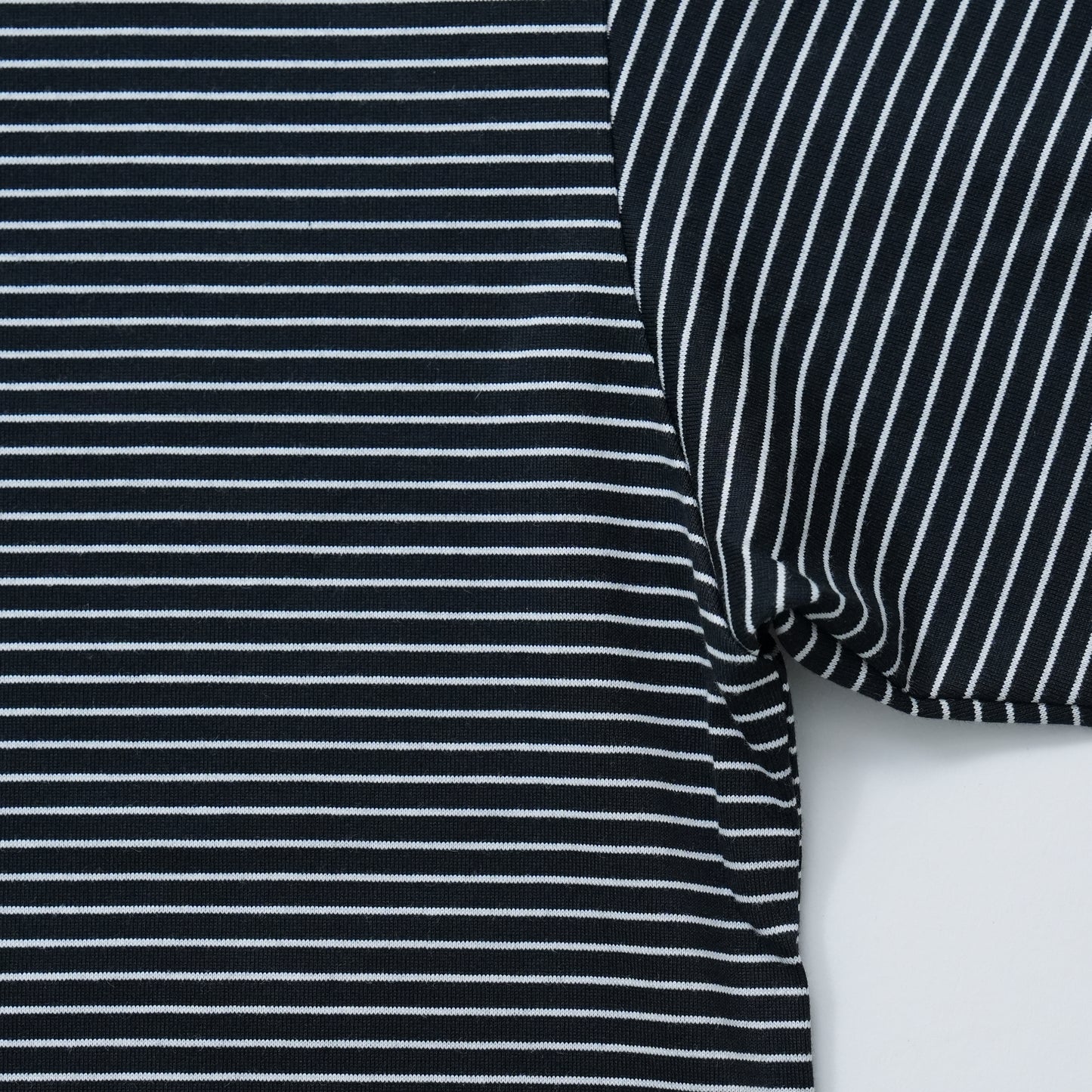 JERSEY BORDER LS TEE