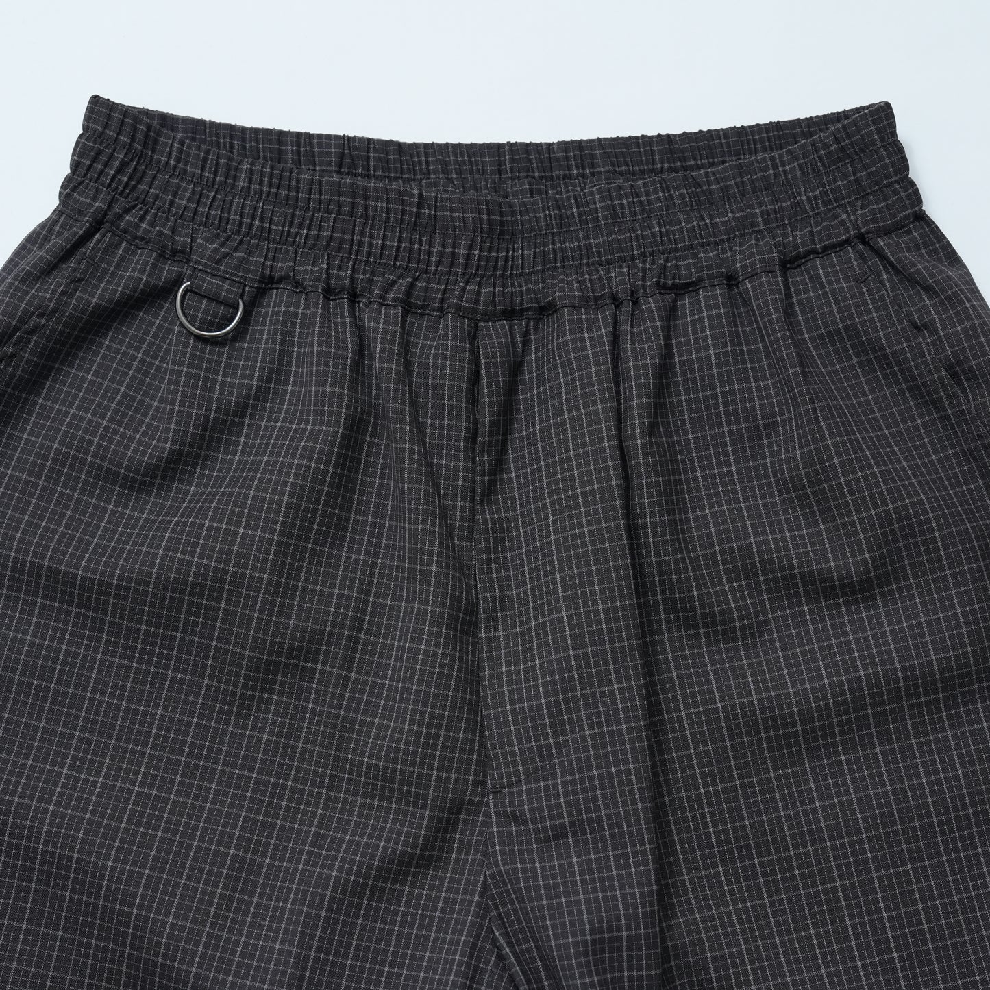 MERINO WOOL CHECK SLACKS