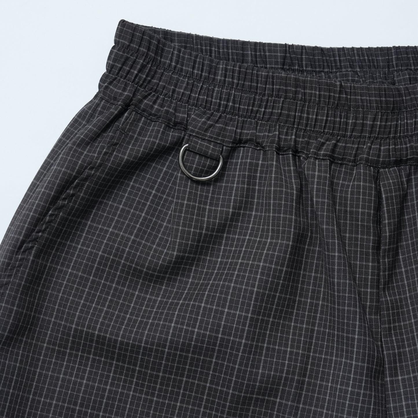 MERINO WOOL CHECK SLACKS