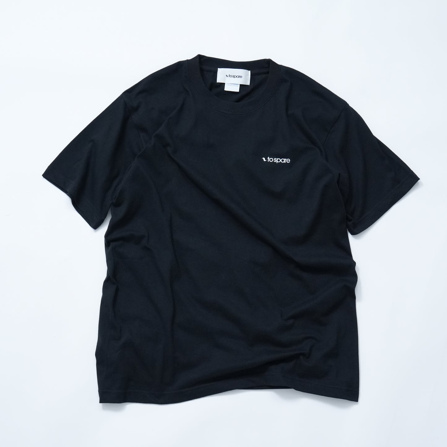 PLANE LOGO TEE（BLACK）