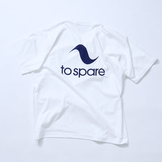 PLANE LOGO TEE 1.1（WHITE×NAVY）