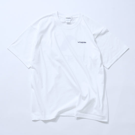 PLANE LOGO TEE 1.1（WHITE×NAVY）
