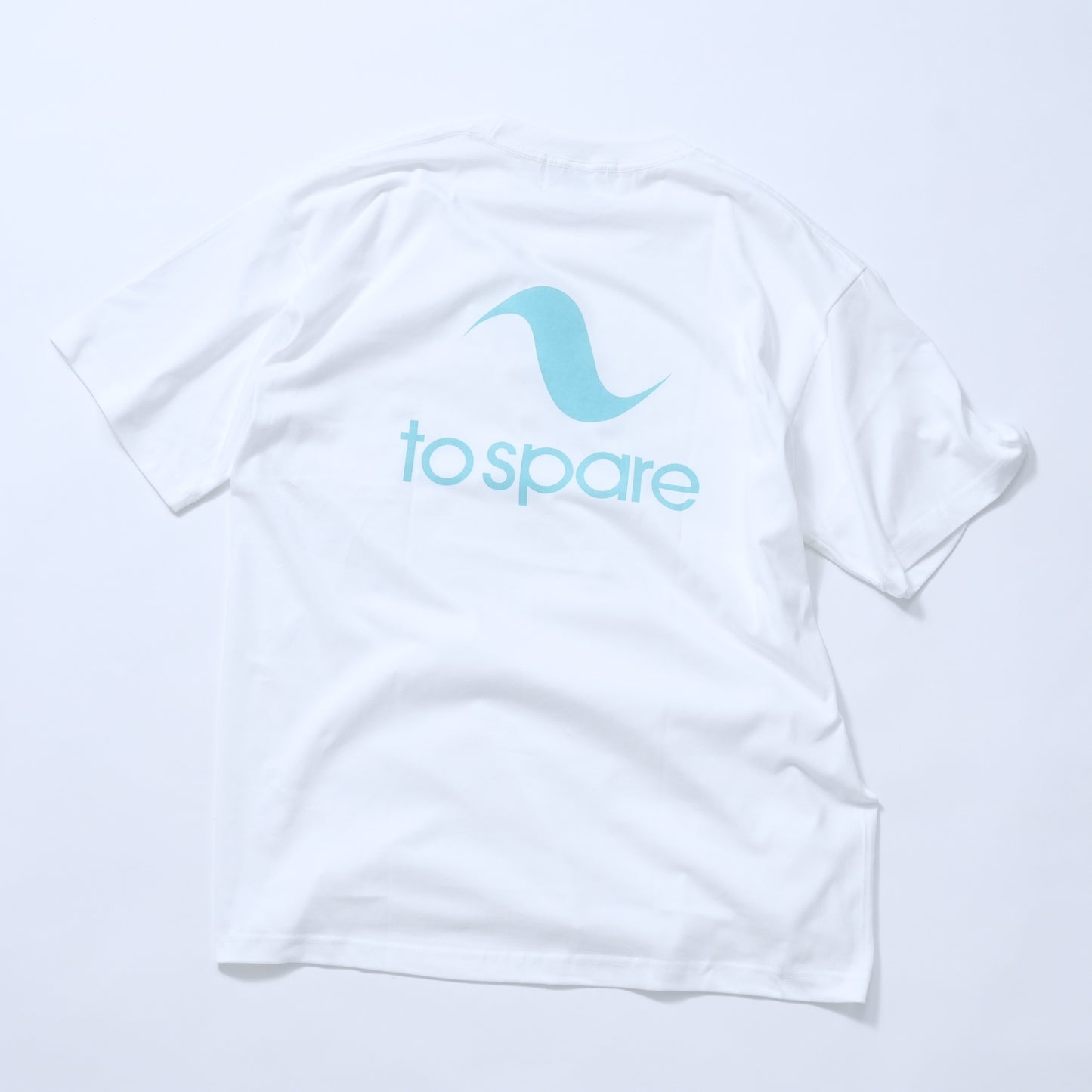 PLANE LOGO TEE 1.1（WHITE×TIFFANY BLUE）